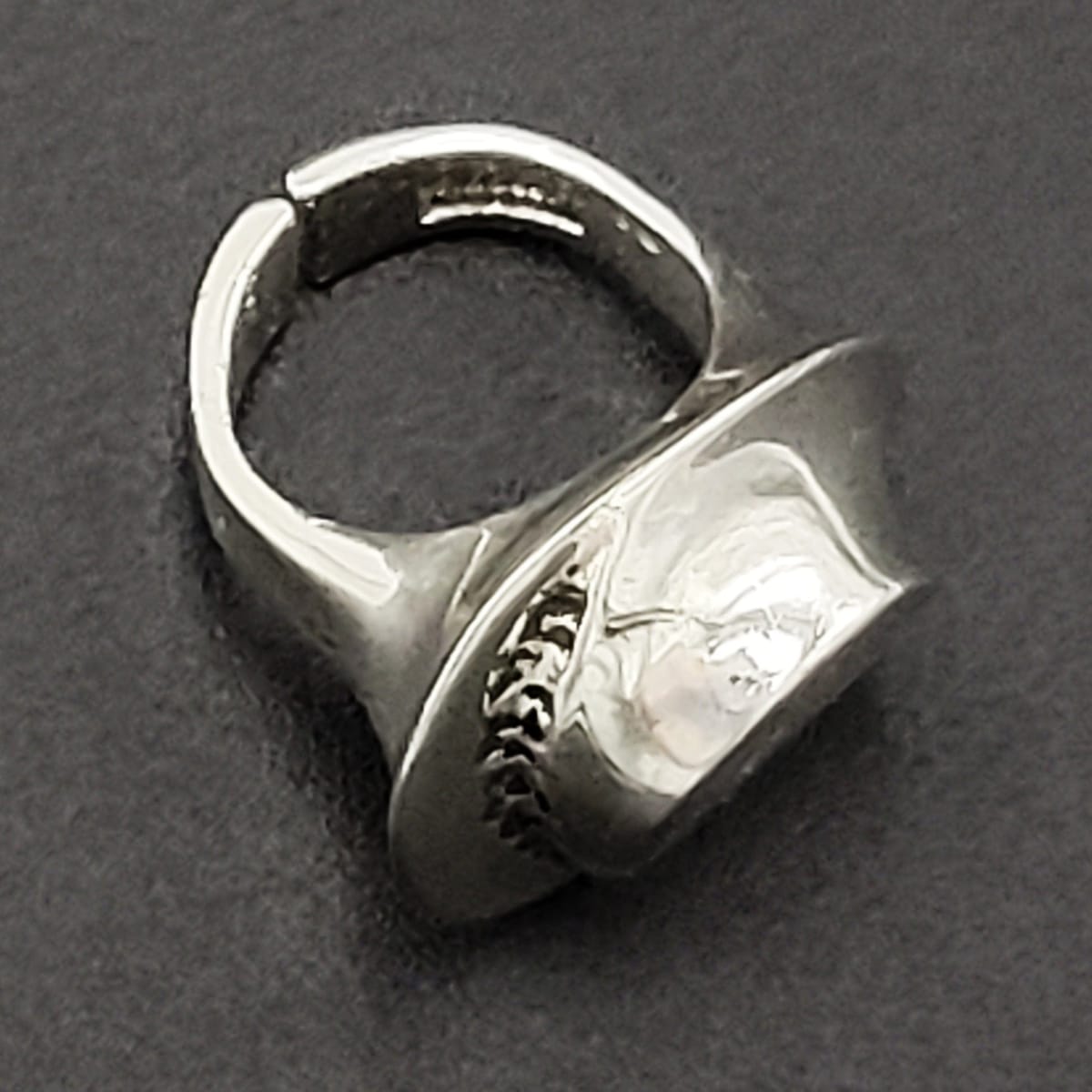 Bjorn Weckstrom Jewelry Bjorn Weckstrom Lapponia Finland Sterling Modernist Abstract Unisex Ring 1974