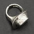Bjorn Weckstrom Jewelry Bjorn Weckstrom Lapponia Finland Sterling Modernist Abstract Unisex Ring 1974