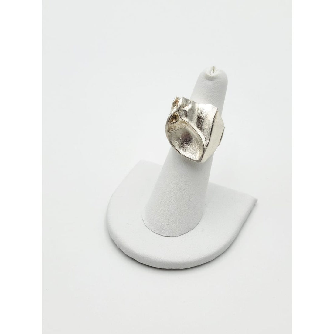 Bjorn Weckstrom Jewelry Superb Bjorn Weckstrom LAPPONIA 925S Sculptor Series Abstract Ring Circa 1978