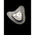 Borresen Lassen Jewelry Vintage 925SS Børresen Lassen B&L Modernist Retro Atomic Amoeba 2 Tier Brooch