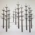 C Jere Art Vintage Monumental C Jere Artisan House Forest of Trees Wall Sculpture