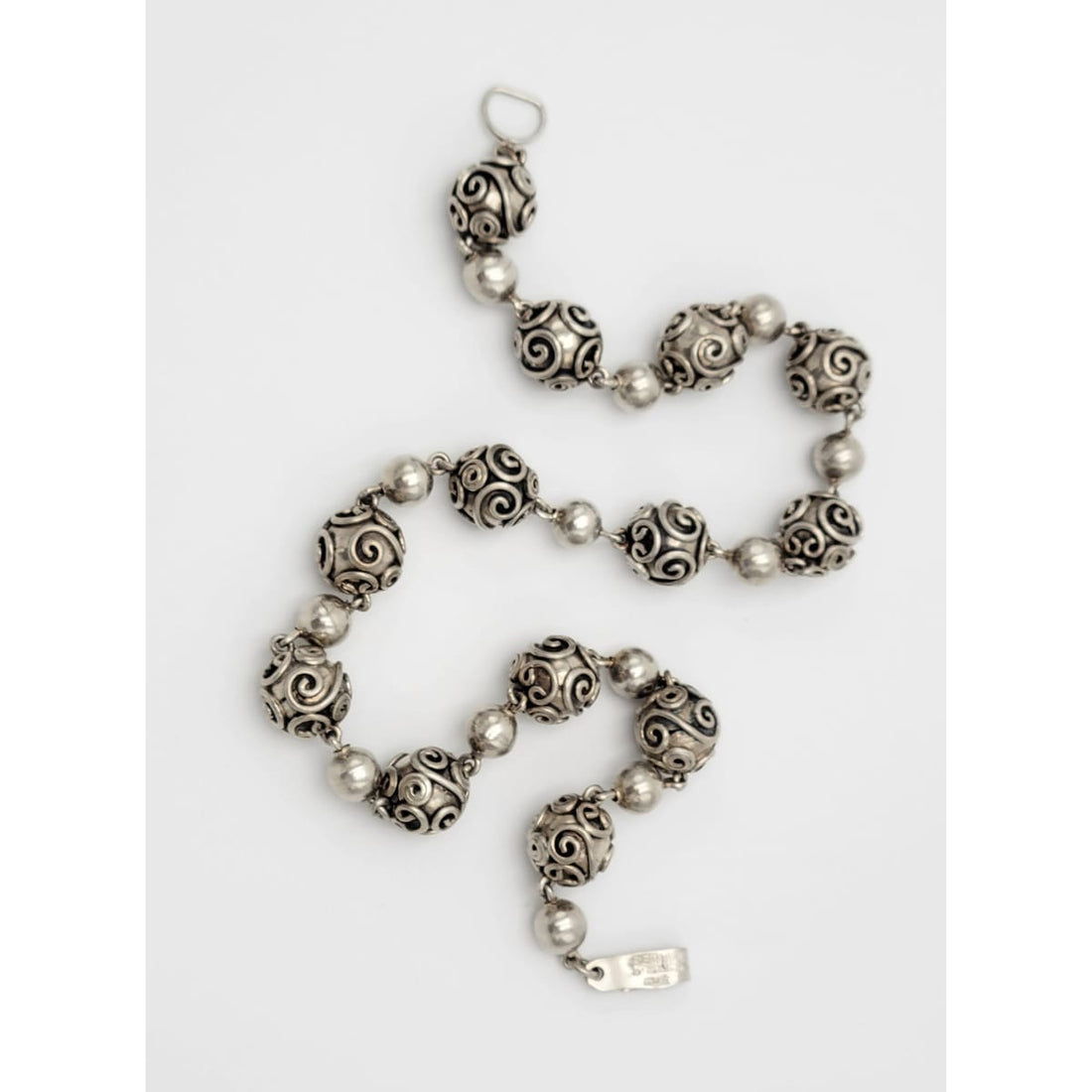 Carmen Beckmann Jewelry Carmen Beckmann Taxco Designer Sterling Silver Necklace Circa