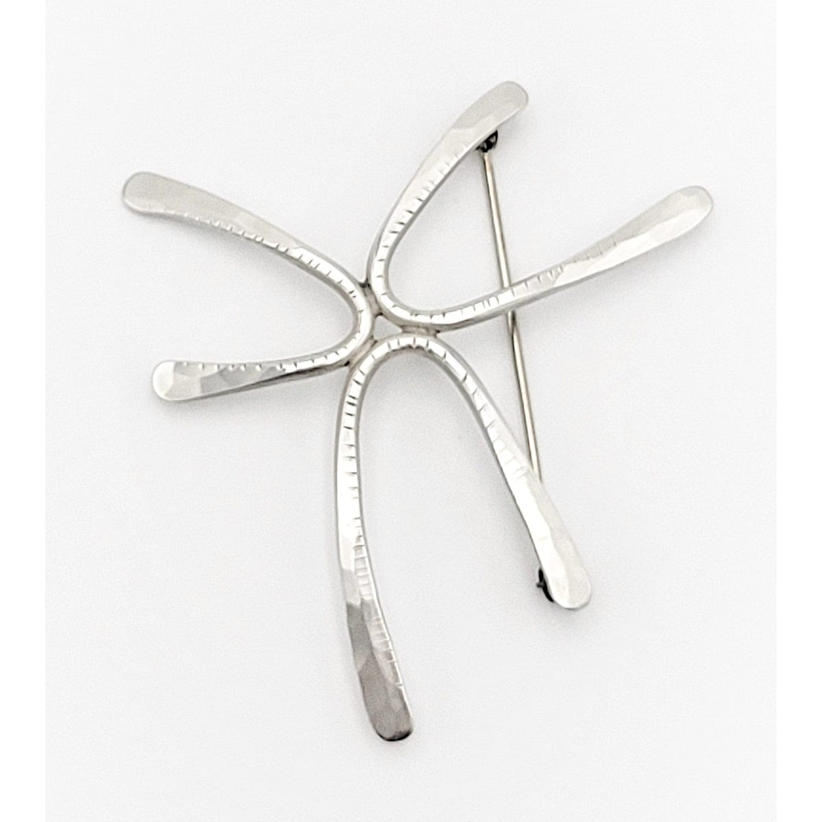 Christian Schmidt Jewelry Rare Designer Christian Schmidt Sterling Modernist Abstract Star Brooch 1950/60s