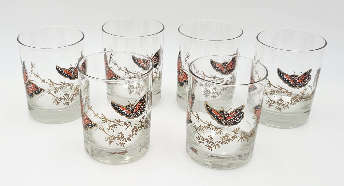 Couroc Serveware Couroc Melamine Butterfly Server Set - New Pics with Glassware