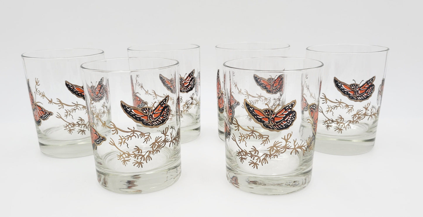 Couroc Serveware Couroc Melamine Butterfly Server Set - New Pics with Glassware