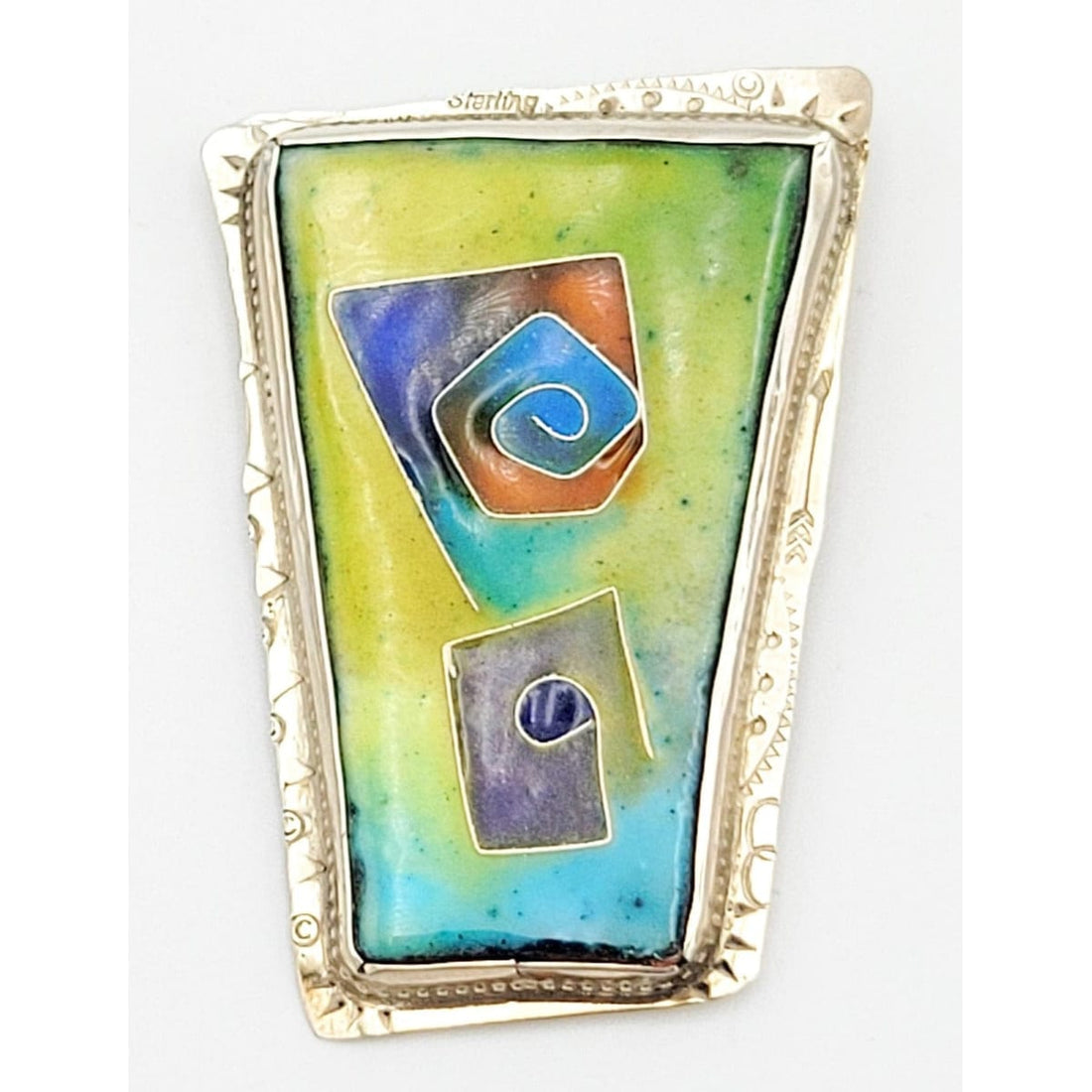 Dan McCann Jewelry Vintage Dan McCann Sterling Brooch