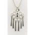 David Andersen Jewelry David Andersen Norway 925SS Modernist Extra Long Articulating Pendant Necklace