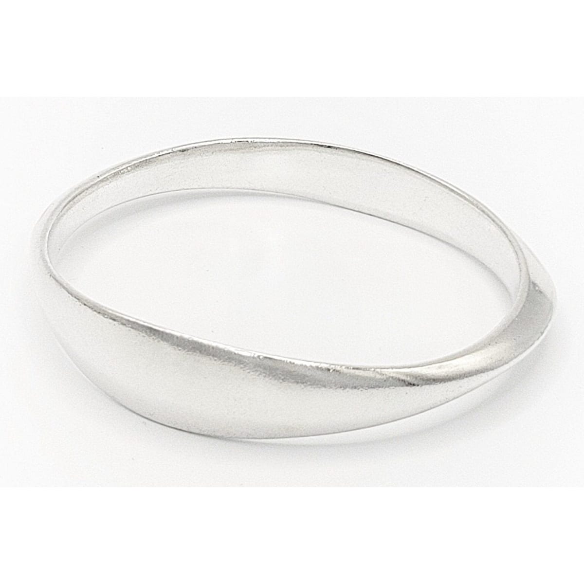 David Andersen Jewelry David Andersen Norway 925SS Modernist Textured Bangle Bjorn Sigurd Østern 1960s