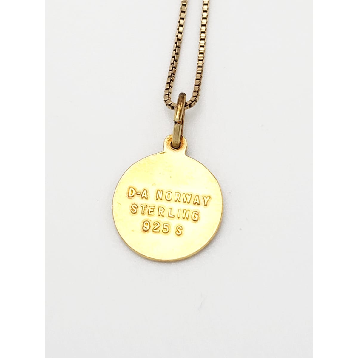 David Andersen Jewelry David Andersen Sterling Enamel Astrology Zodiac Series Gemini Necklace 1950s