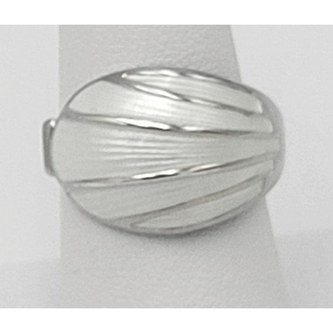 David Andersen Jewelry Norwegian David Andersen Sterling &amp; White Enamel Wrap Ring Circa 1940/50s