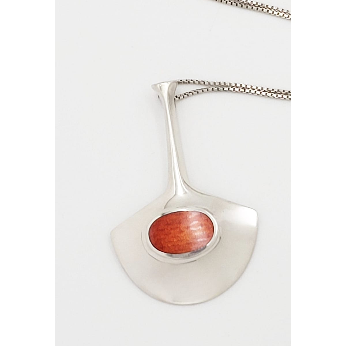 David Andersen Jewelry Norwegian Designer Bjorn Ostern David Andersen Sterling Enamel Necklace 1960s