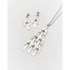 David Andersen Jewelry Superb BSO for Andersen Sterling Viking Articulating 3-Tiered Necklace Earring SET