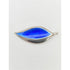 David Andersen Jewelry VTG David Andersen 925SS & Royal Blue Enamel Leaf Converter Brooch Rare