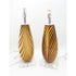 Design Guild NY Lighting Design Guild NY Italian Murano Blown Glass Striped Designer Lamp Set 1980s