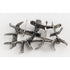 E + P Studio Norway Jewelry Norway Designer Studio E+P Sterling Abstract MOD Brutalist LARGE Brooch 1960s