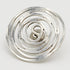 Ed Levin Jewelry Iconic Designer Ed Levin Abstract Modernist Sterling Spiral Lapel Pin Rare 1950/60s