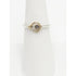 Ed Levin Jewelry Iconic US Designer Ed Levin Abstract Modernist Sterling & 14K Gold Ring 1980s