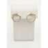 Ed Levin Jewelry Iconic US Designer Ed Levin Modernist Sterling 14K Gold Earrings Rare 1960/70s