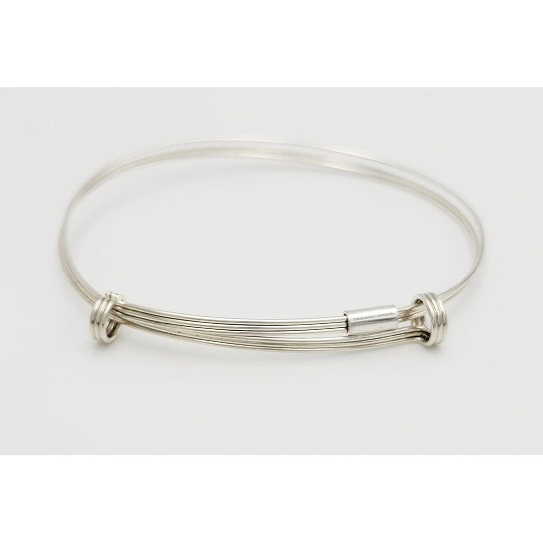 Ed Levin Jewelry Superb Iconic Ed Levin Sterling Silver &amp; Cabochon Modernist Cuff Bracelet 1960/70s