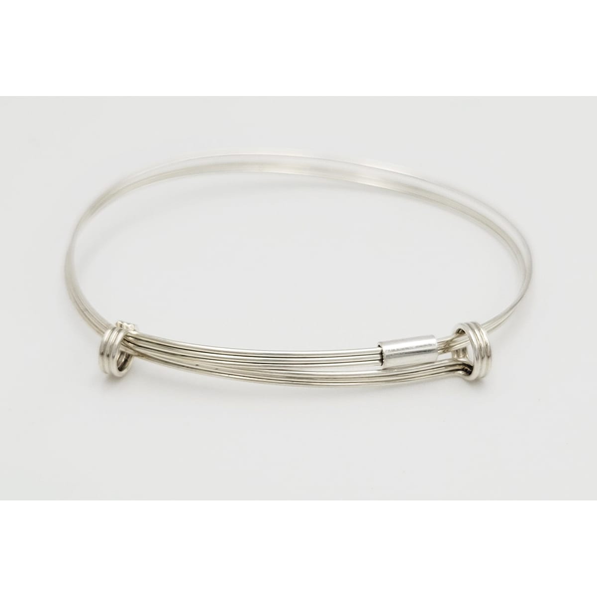Ed Levin Jewelry Superb Iconic Ed Levin Sterling Silver &amp; Cabochon Modernist Cuff Bracelet 1960/70s