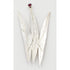 Ed Levin Jewelry US Designer Ed Levin Modernist Sterling & Garnet LARGE Brooch Circa 1970&