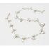 Elise Moran Jewelry Designer E*A*M Elise Moran Sterling Modernist Double Leaf Necklace Retail $520