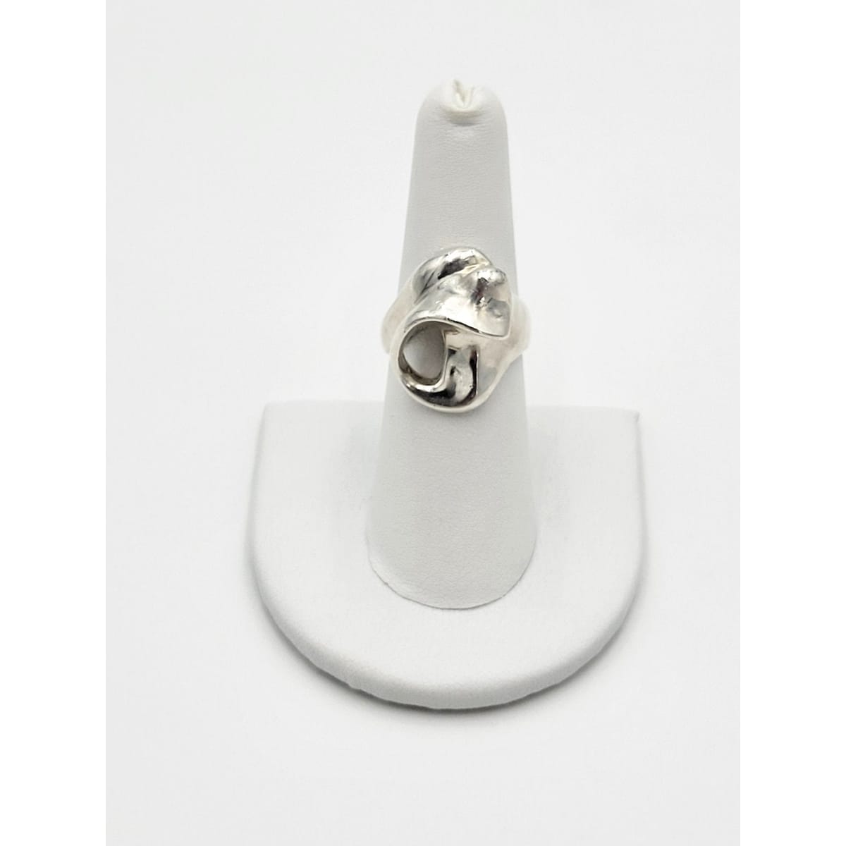 Erika Hult de Corral "Ric" Jewelry Exceptional Artisan 925SS Erika Hult de Corral "RIC" Taxco Modernist Cocktail Ring