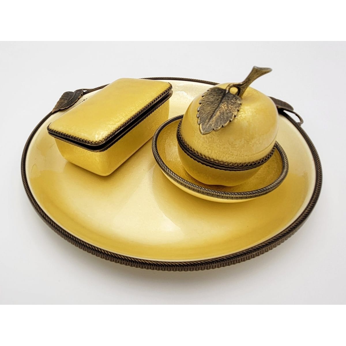 Evans Smoking Set Superb! 1940&