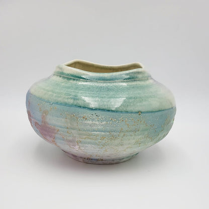 Evans Vase Superb Tony Evans Abstract Modernist Raku Ceramic Vase 
