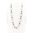 Frederic Duclos Jewelry Retired 925SS Black/Silver Druzy Modernist Circles Frederic Duclos Italy Necklace