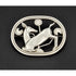 Georg Jensen Jewelry Danish Georg Jensen Sterling Art Deco Kneeling Deer Brooch 