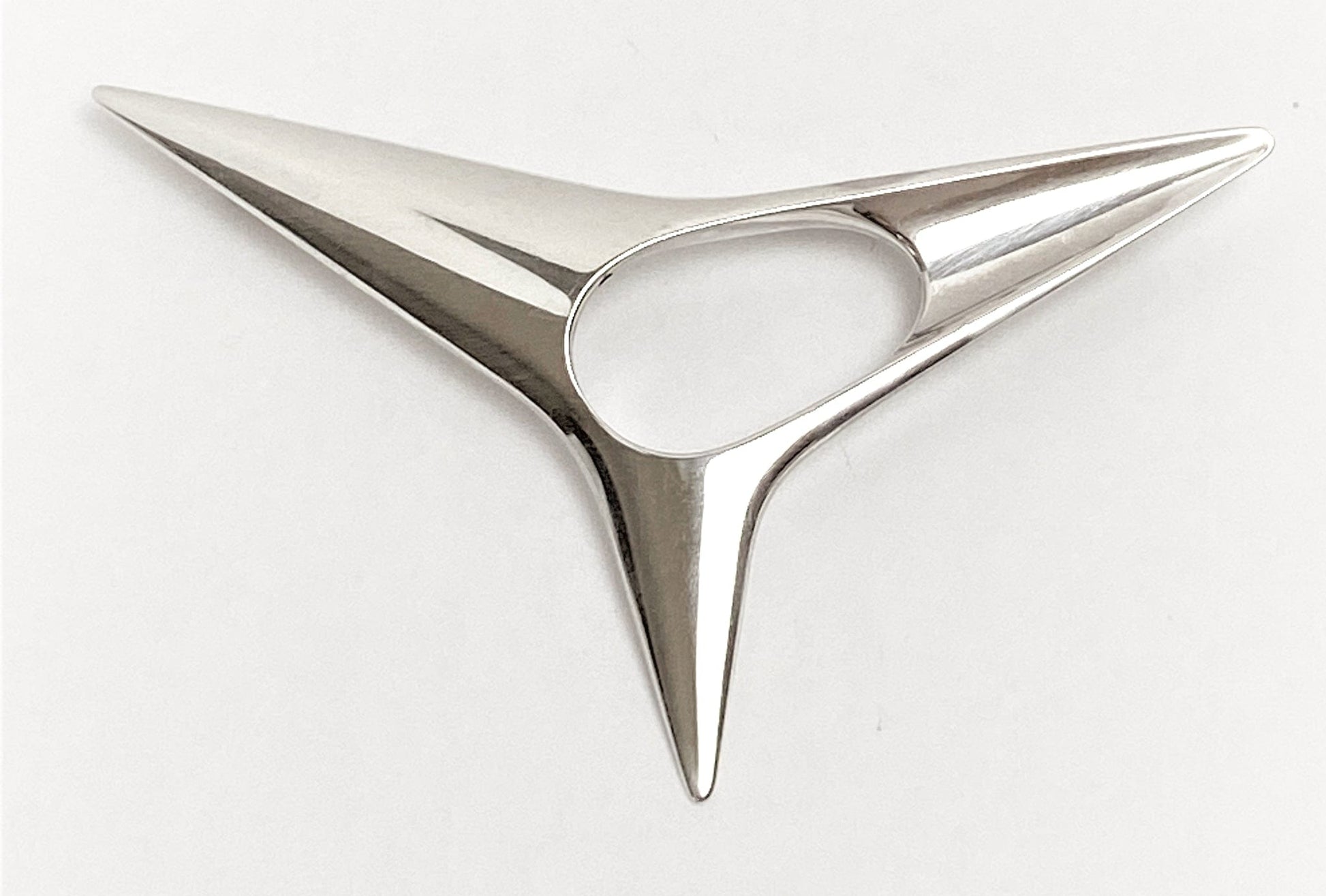 Georg Jensen Jewelry Danish Henning Koppel Georg Jensen Sterling Modernist Atomic Brooch #342