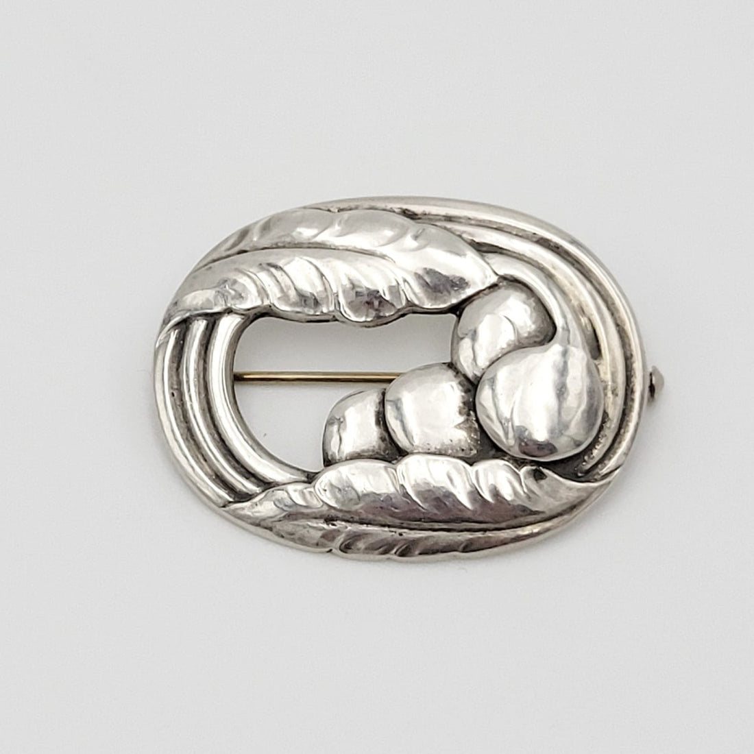 Georg Jensen Jewelry Georg Jensen Denmark Sterling Fruit Foliage 
