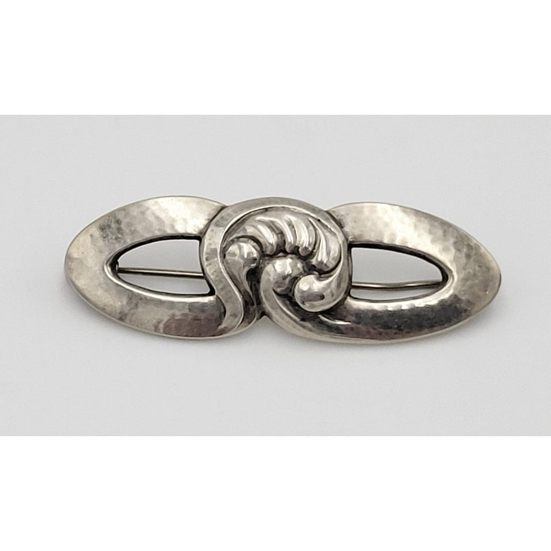 Georg Jensen Jewelry RARE Danish Designer Georg Jensen Sterling Art Deco Brooch 