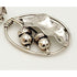 Georg Jensen Jewelry RARE LaPaglia Georg Jensen Sterling Silver 3-D Acorns Brooch Circa 1940s
