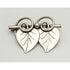 Georg Jensen Jewelry Rare Sterling Silver Georg Jensen USA Vine Leaves Brooch 