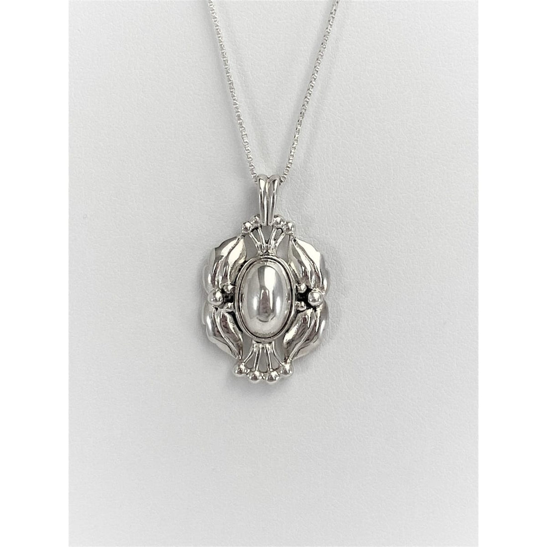 Georg Jensen Jewelry Vintage 925SS GEORG JENSEN Heritage Millennium 2000 Necklace Rare &amp; Fab!