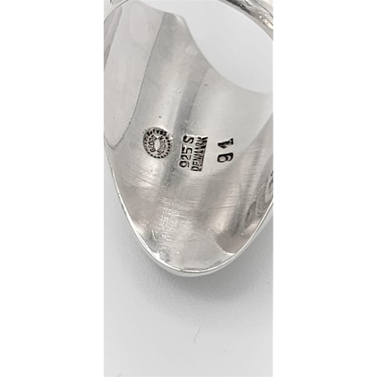 Georg Jensen Jewelry Vintage Nanna Ditzel Georg Jensen Denmark Sterling Abstract Modernist Ring 