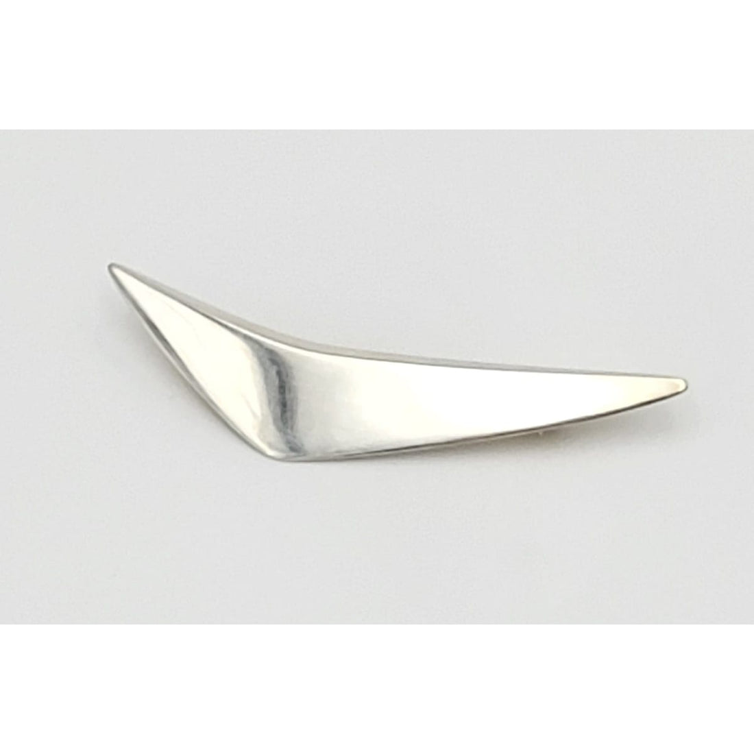 Hans Hansen Jewelry Hans Hansen Denmark Modernist Sterling LARGE Boomerang 