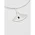 Hans Hansen Jewelry Sterling Black Enamel Hans Hansen Denmark Danish Modernist Necklace