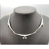 Hans Hansen Jewelry Very RARE Hans Hansen Denmark Modernist Sterling Enamel Necklace 1960s
