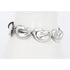 Hansen Denmark Jewelry Rare Danish Jens Tage Hansen Sterling Abstract Modernist BEAN Bracelet 50s/60s
