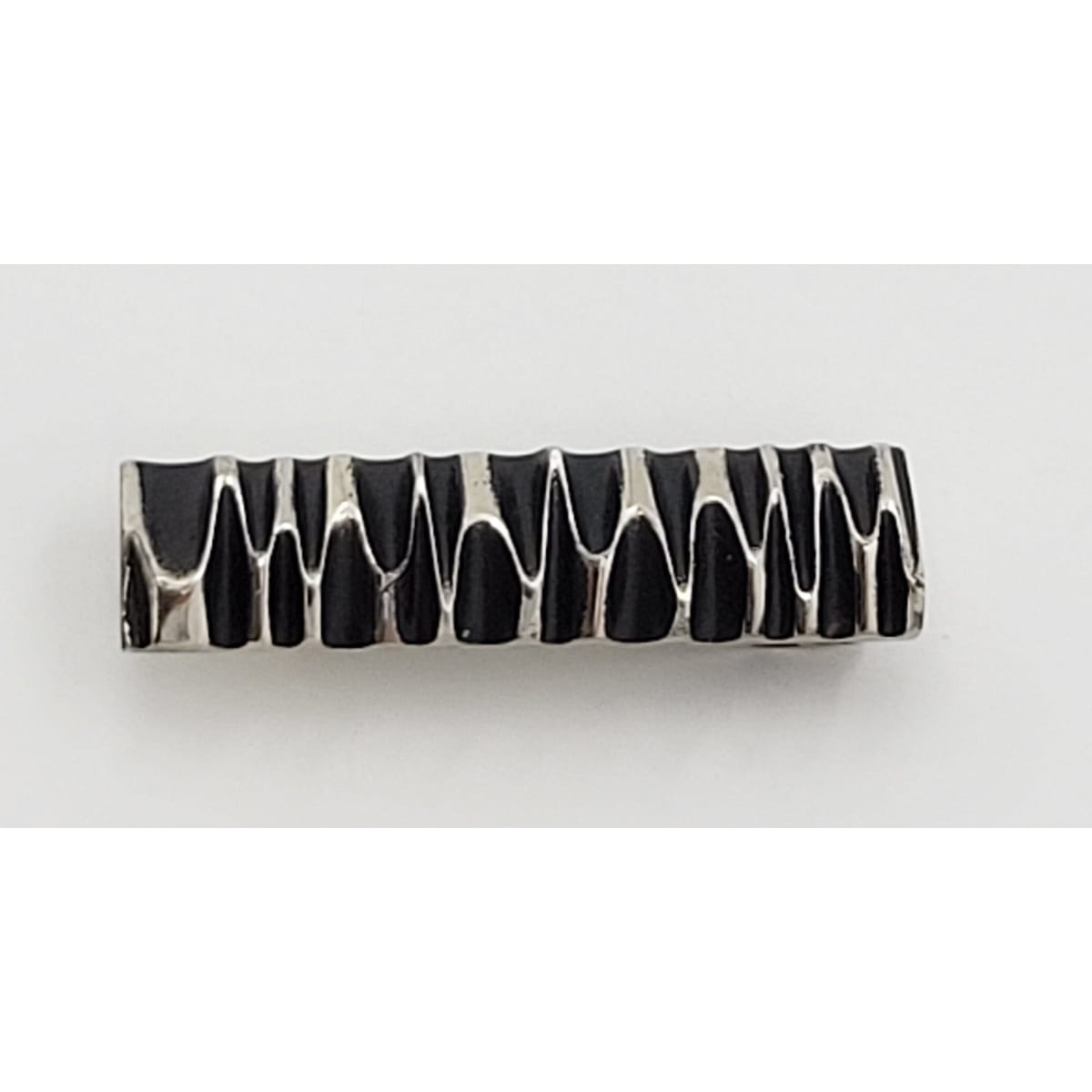 Harold Fithian Jewelry Superb Harold Fithian Sterling Abstract Brutalist Money/Tie Clip 1960s RARE