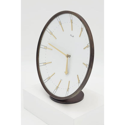 Heinrich Johannes Möller For Kienzle Germany Art Deco Mantle Clock C. 1950