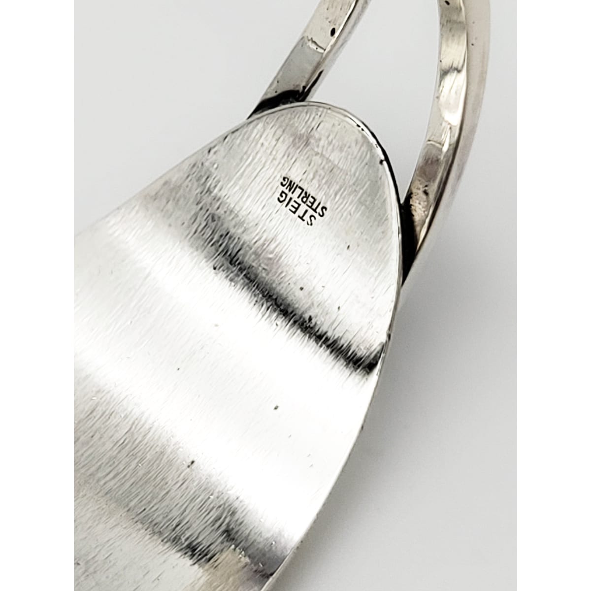 Henry Steig Jewelry Iconic Designer Henry Steig Sterling Abstract Modernist Studio Cuff Rare 1950s