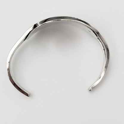 Henry Steig Jewelry Iconic Designer Henry Steig Sterling Abstract Modernist Studio Cuff Rare 1950s