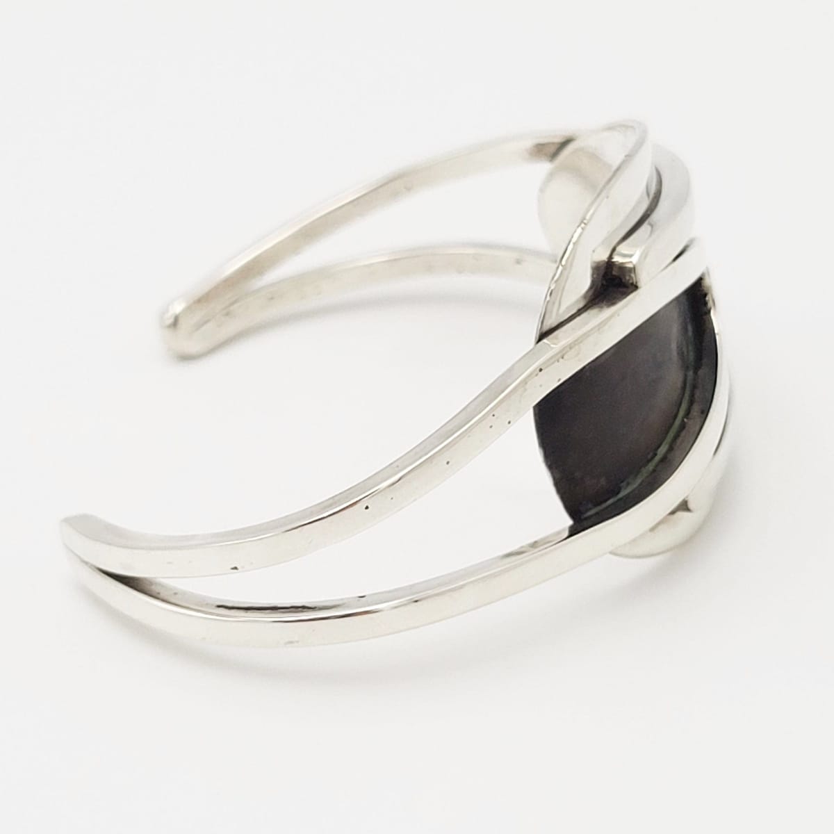 Henry Steig Jewelry Iconic Designer Henry Steig Sterling Abstract Modernist Studio Cuff Rare 1950s