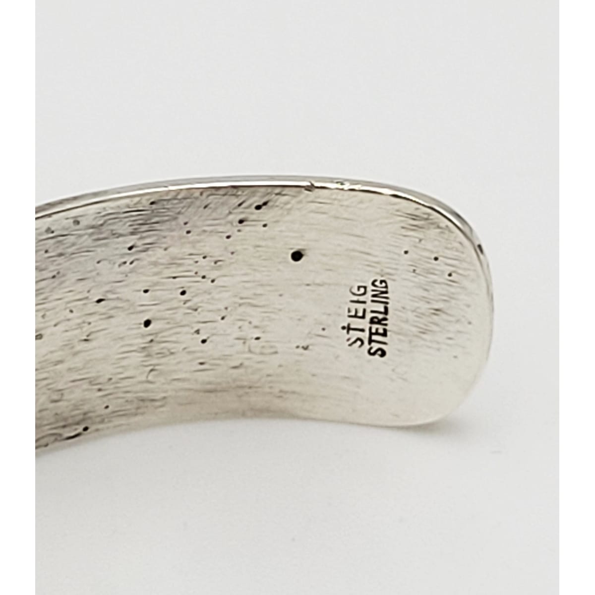 Henry Steig Jewelry Rare Designer Henry Steig Sterling Abstract Modernist 3-D Cuff Bracelet 1950s