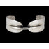 Henry Steig Jewelry VNTG 925 Sterling Silver Henry STEIG New York Modernist Studio Cuff RARE 1950s