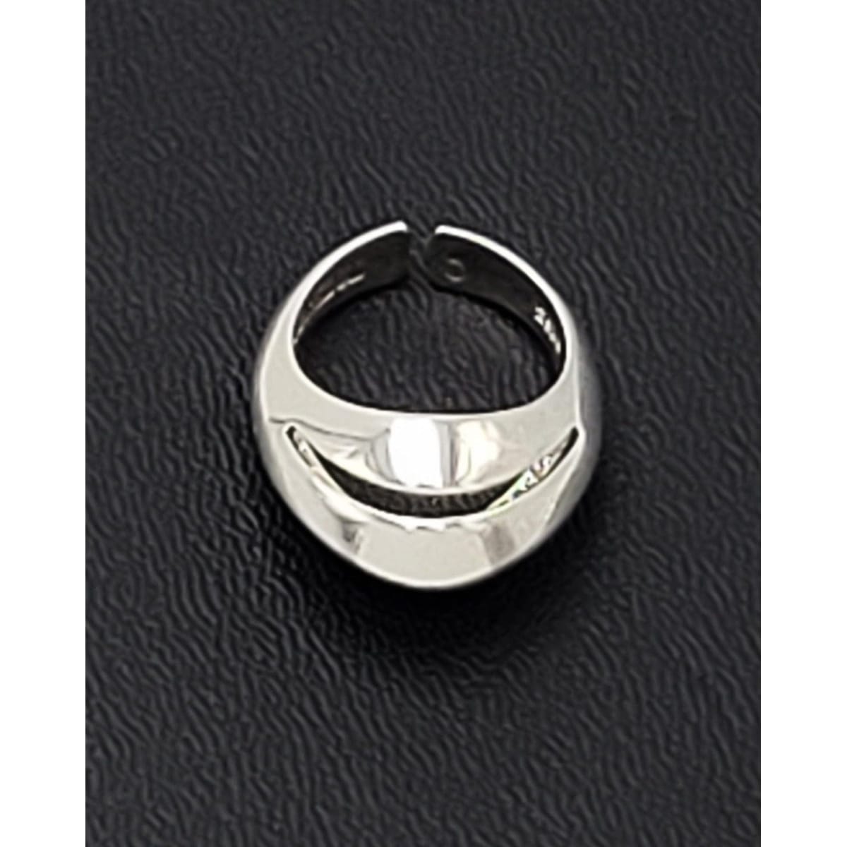 Hermann Siersbol Jewelry Danish Hermann Siersbol Modernist Sterling Domed Cocktail Ring 1960s